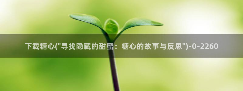 糖心vlog是什么软件
